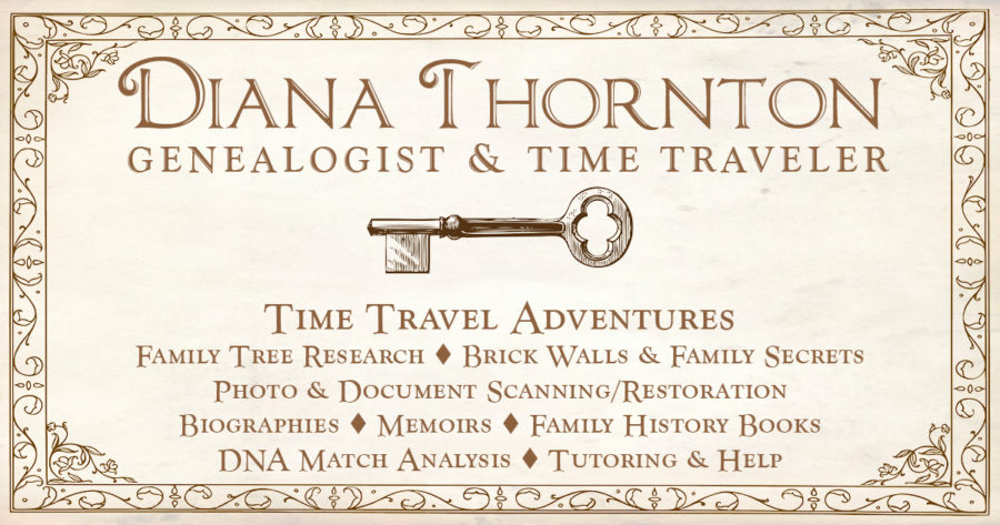 Announcing Time Travel Adventures & Genealogy Research Services